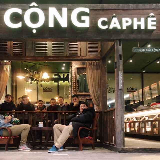 Loa cho quán cà phê cộng cà phê