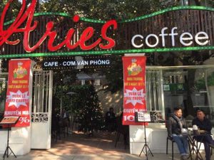 Loa cho quán cà phê Aries Coffee - số 100, Vạn Phúc, Ba Đình, Hà nội