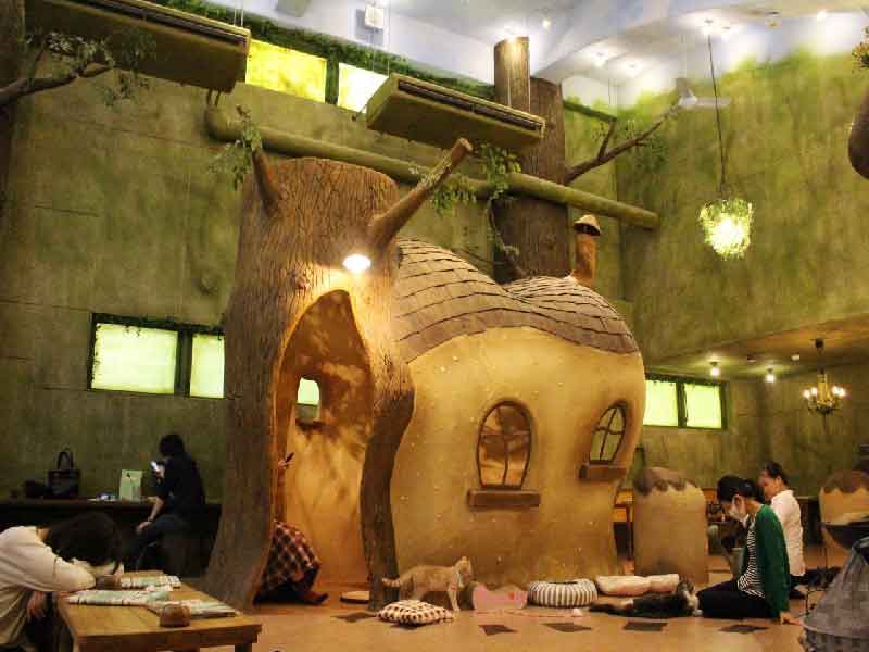 Phong cách thiết kế quán cafe độc đáo -1