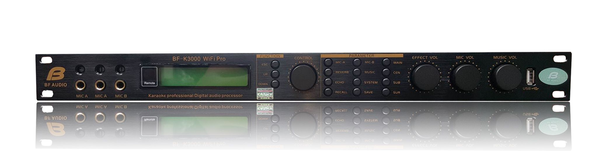 Mixer BF AUDIO K-3000 Wifi Pro nâng tầm đẳng cấp âm nhạc