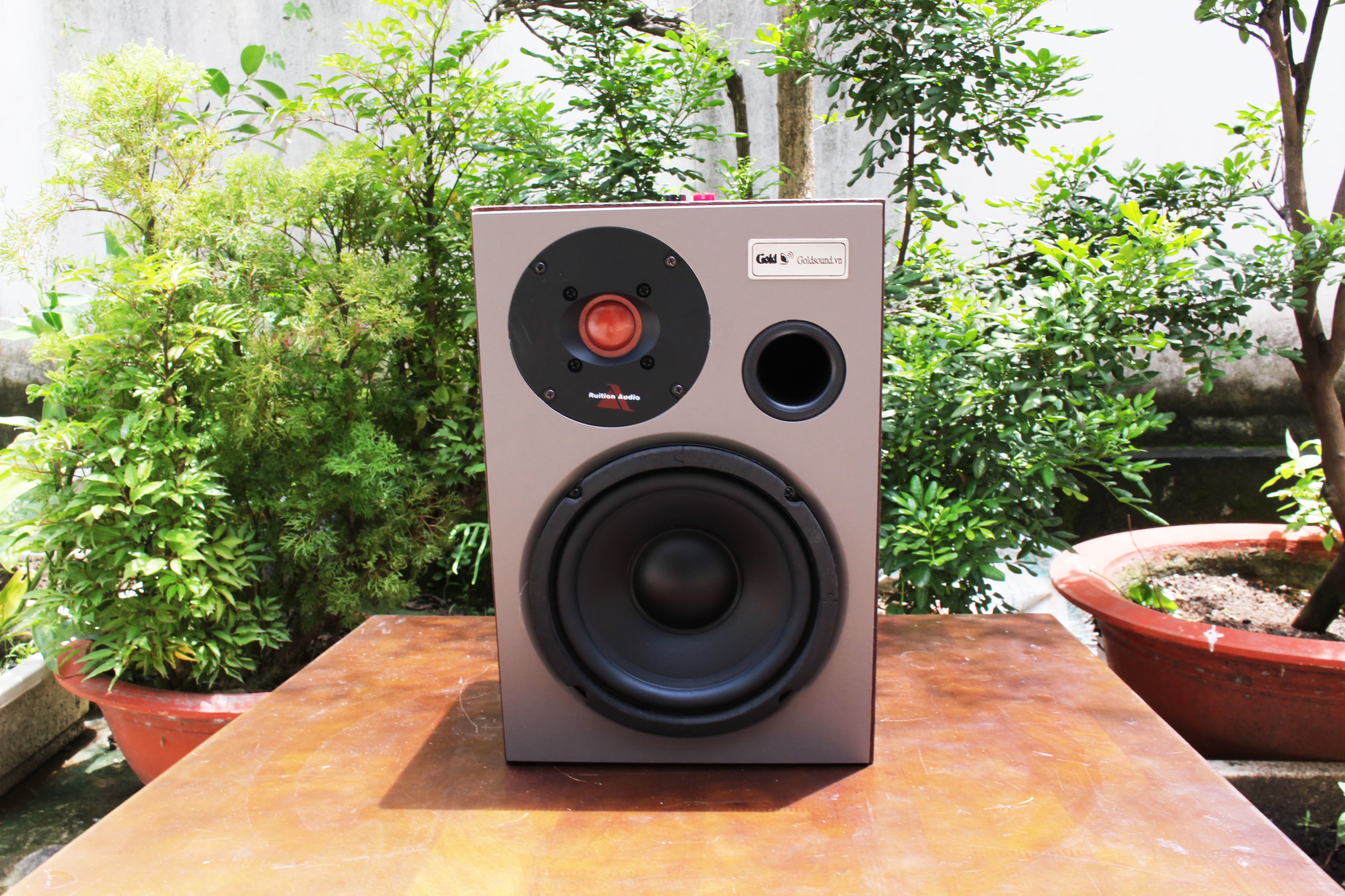 Loa cho quán cafe V40 có giá 1.400.000 VNĐ Loa cho shop mỹ phẩm V40 mặt trước