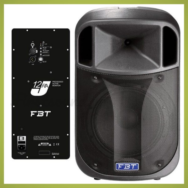 Mặt trước và mặt sau của loa sân khấu FBT J12A Loa sân khấu FBT J12A-Loa chính hãng nhập khẩu từ Italya