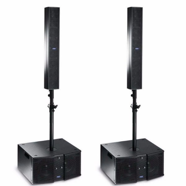 Loa sân khấu FBT VERTUS CLA 208SA kết hợp với loa cột CLA 604A Loa sân khấu FBT VERTUS CLA 208SA-Loa chính hãng nhập khẩu từ Italya