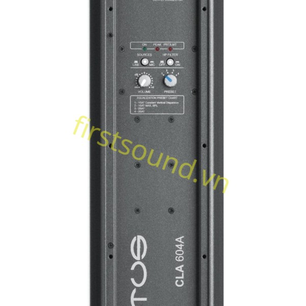 Mặt sau của loa sân khấu FBT VERTUS CLA 604A Loa sân khấu FBT VERTUS CLA 604A - Loa chính hãng nhập khẩu từ Ý