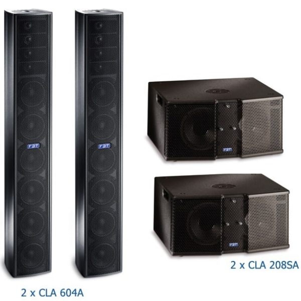 Loa sân khấu FBT VERTUS CLA 208SA dễ dàng liên kết với các thiết bị khác Loa sân khấu FBT VERTUS CLA 208SA-Loa chính hãng nhập khẩu từ Italya