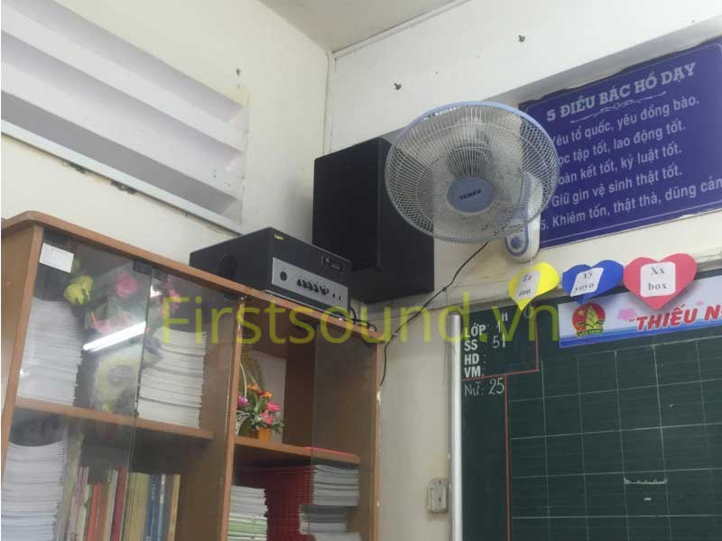 Loa cho phòng học của trường Phan Chu Trinh Gò vấp HCM-4