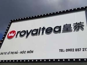 loa cho quán trà sữa Royal Tea Hooc Môn