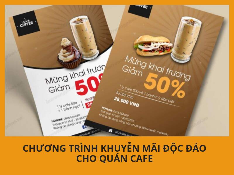 Chia sẻ 7 cách khuyến mãi cho quán cafe độc đáo đúng "chất" Chia sẻ 7 cách khuyến mãi cho quán cafe độc đáo đúng "chất"