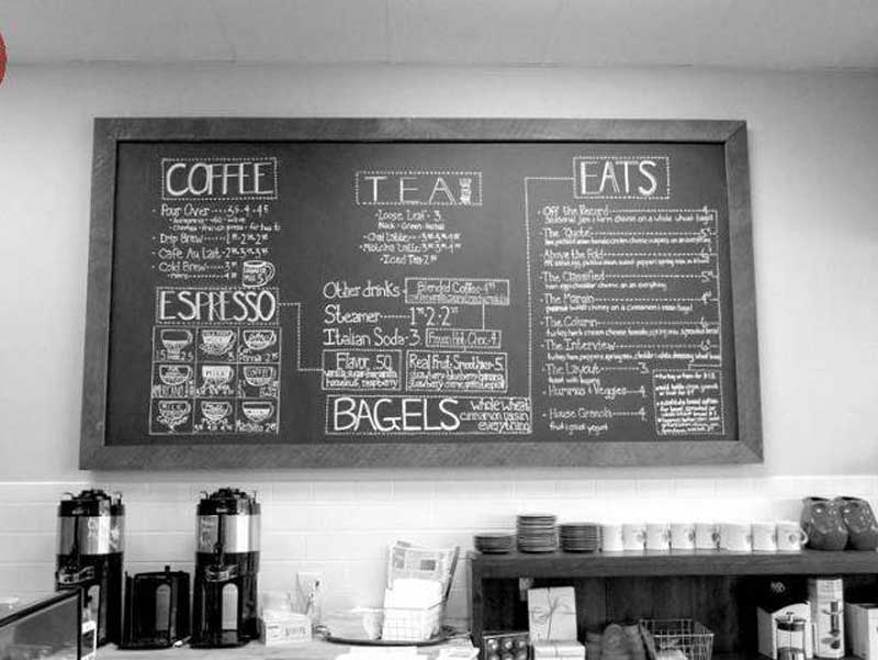 Menu cho quán cà phê-2
