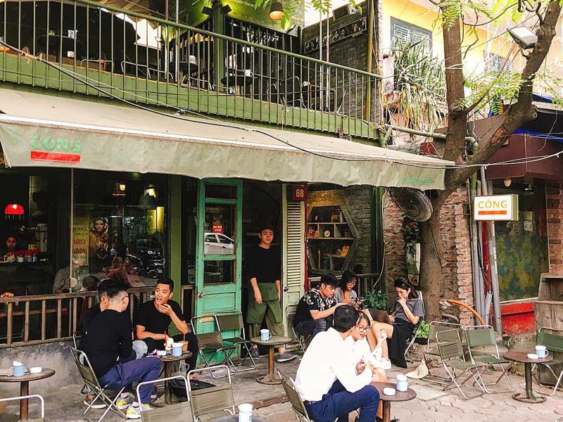Thiết kế quán cà phê bình dân -1