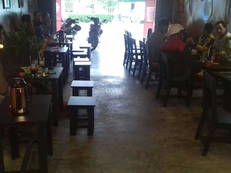 Thiết kế quán cà phê bình dân