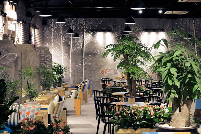 Diện tích không gian quán cafe là yếu tố quan trọng hàng đầu ảnh hưởng đến giải pháp wifi cho quán cafe