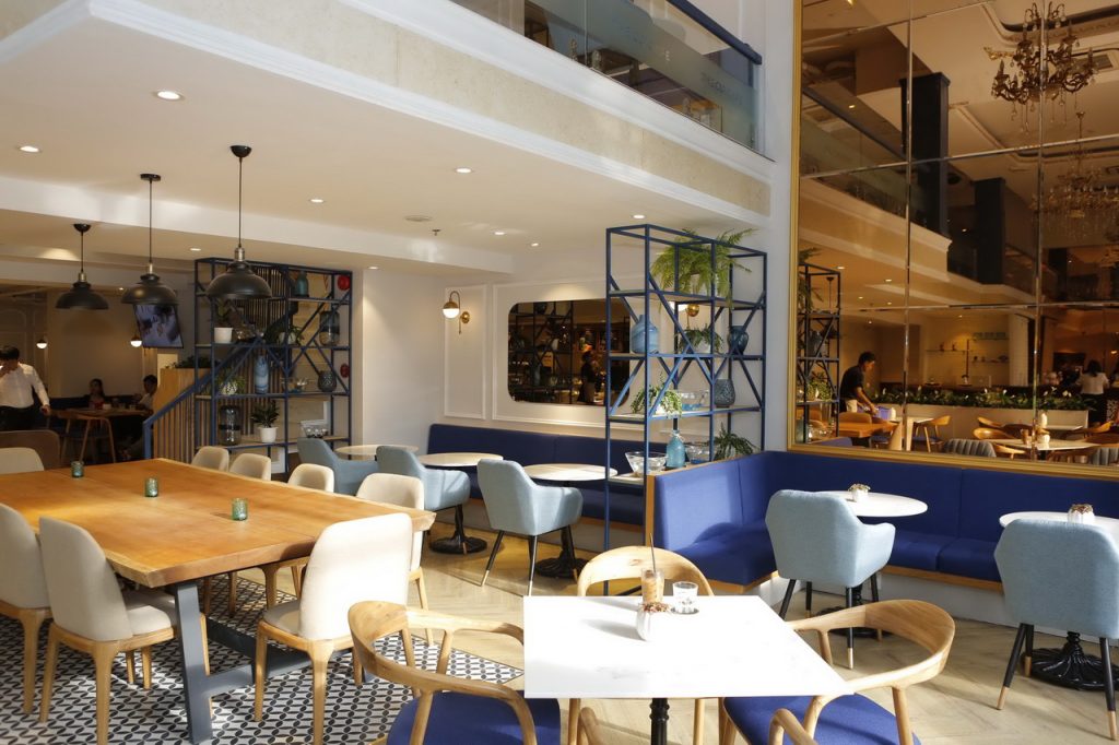 Loa cho quán cafe của Firstsound lắp đặt tại The Cup Cafe