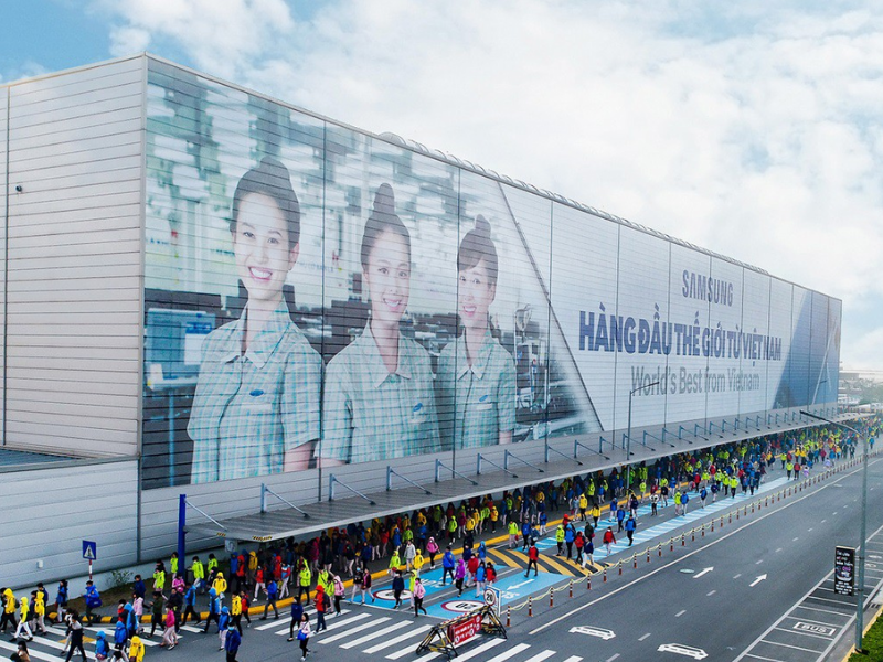 Âm thanh thông báo cho nhà máy Samsung ở Thái Nguyên (2)