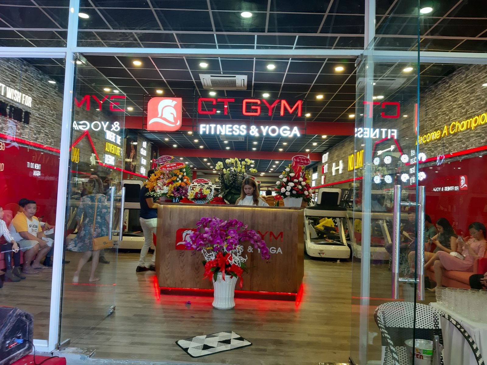 Hệ thống phòng gym CT GYM