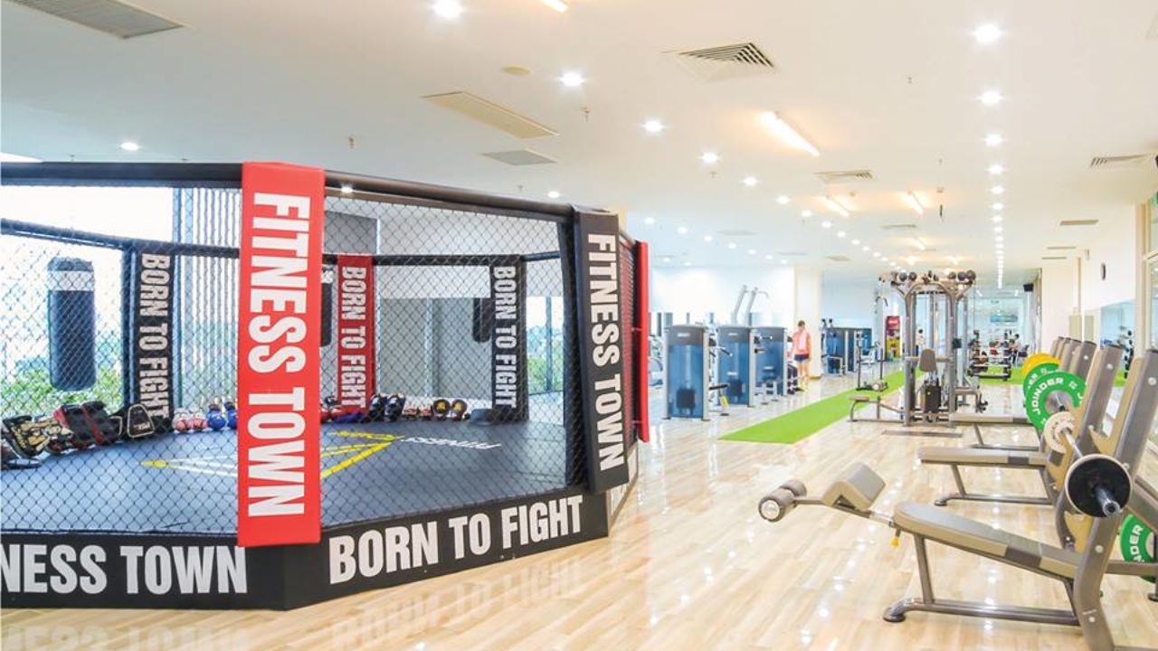 Hệ thống loa cho phòng Gym FITNESS TOWN