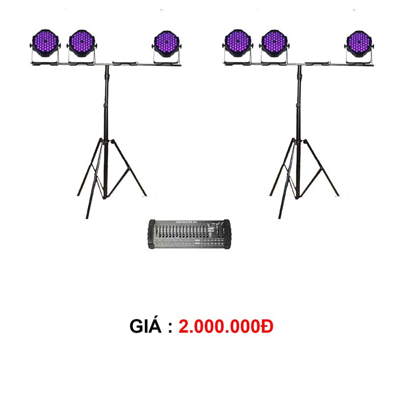 Gói thiết bị ánh sáng cho thuê tiệc từ 100-200 khách