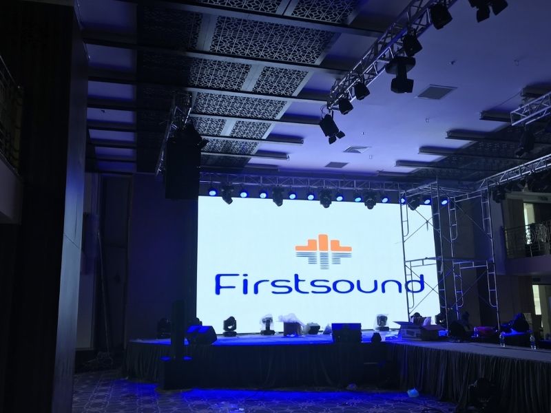 First Sound cho thuê khung màn hình led ở 83 Lý Chính Thắng