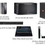Bộ âm thanh cao cấp 1 phục vụ tối đa 500 người
