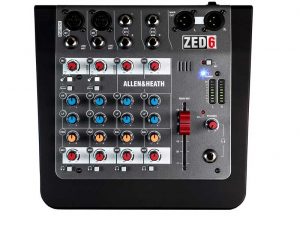 Mixer số giá rẻ AlIen and Heath ZED6/X