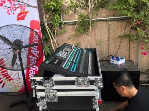 Hệ thống âm thanh ánh sáng của Firstsound tại tiệc chiêu đãi Vietjet