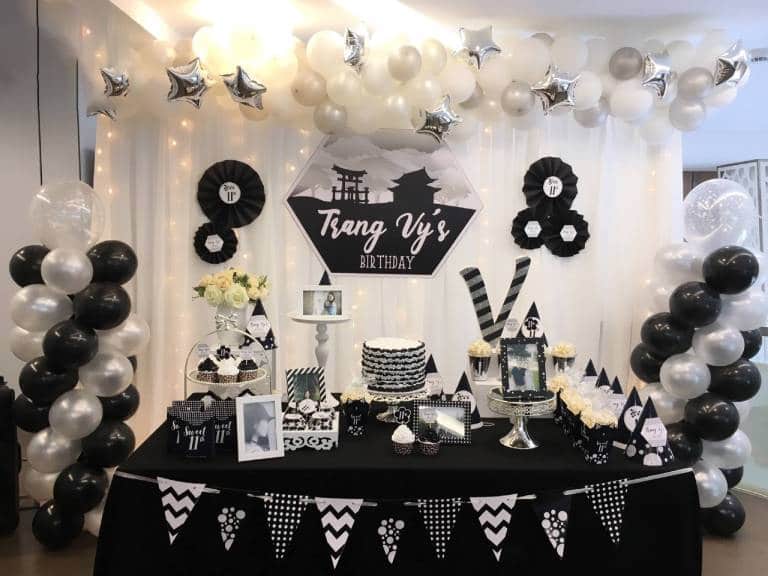 Các ý tưởng thiết kế background sinh nhật cho bé  Decor Birthday