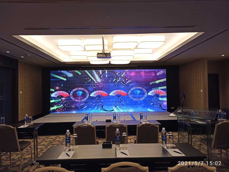 Dịch vụ cho thuê màn hình led của Firstsound tại khách sạn Sheraton