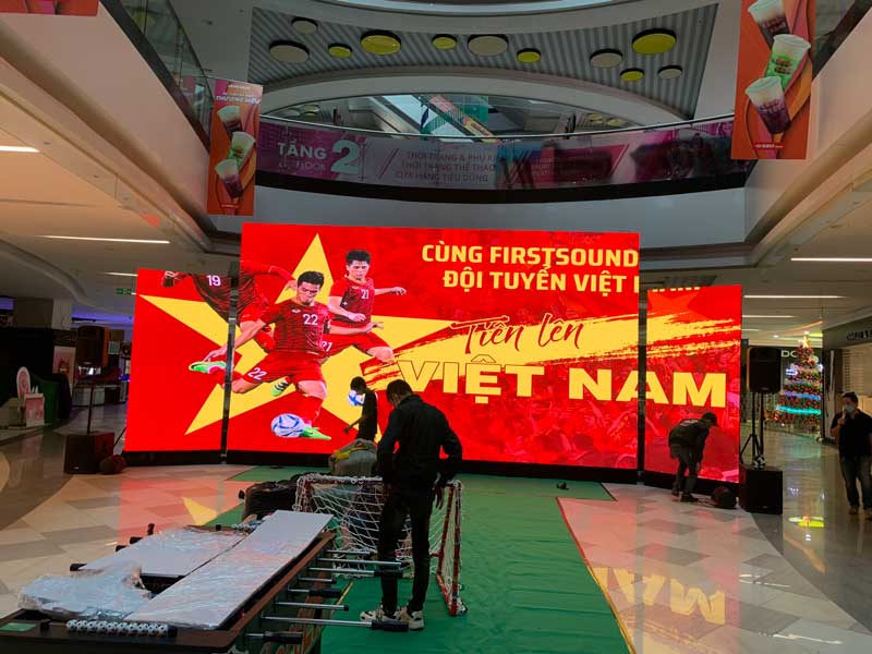 dàn thiết bị sự kiện âm thanh, ánh sáng, màn hình led cho sự kiện tại Vạn hạnh Mall-2