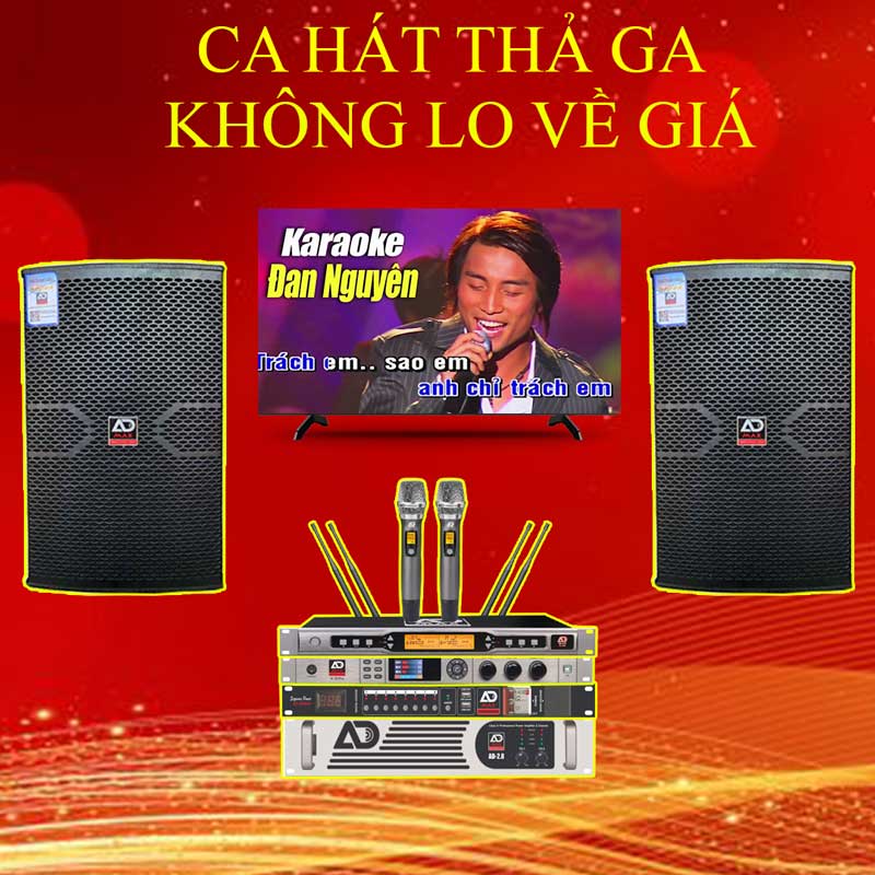 Dàn loa karaoke gia đình ADMAX