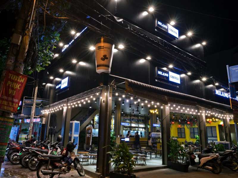 Hệ thống loa cho cafe Milano