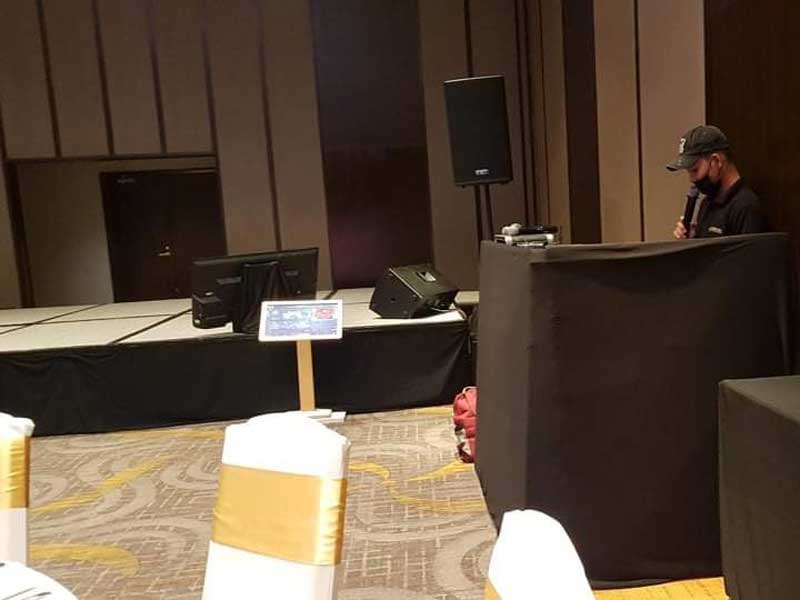 Thiết bị âm thanh của Firstsound tại khách sạn Sheraton