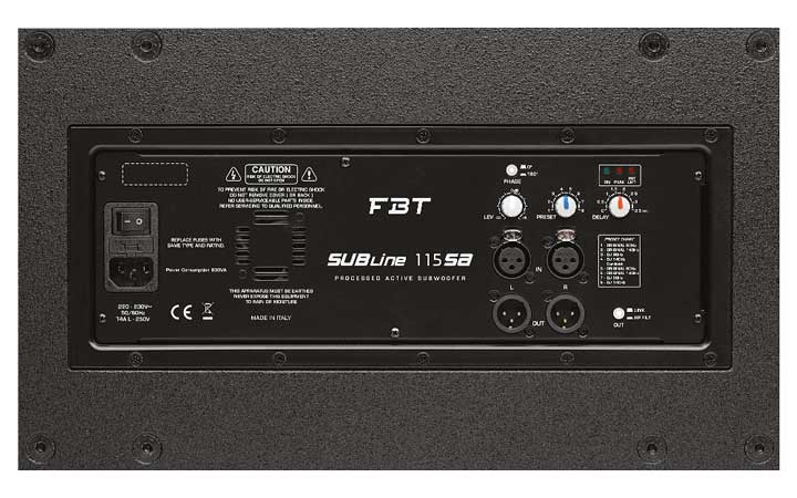 Loa sân khấu FBT subline 115Sa-1
