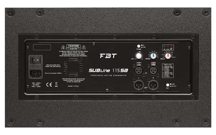 Loa sân khấu FBT subline 115Sa-1