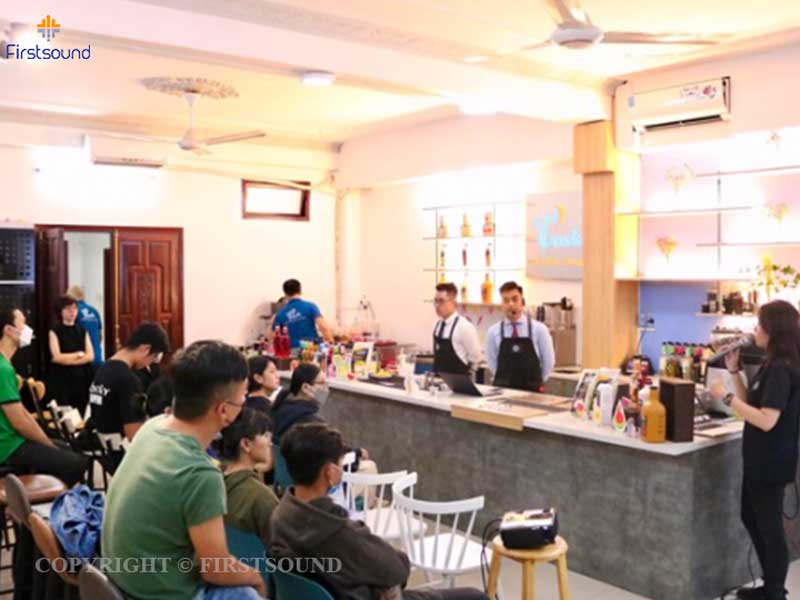 loa cho quán cafe P-Taste Tân Bình