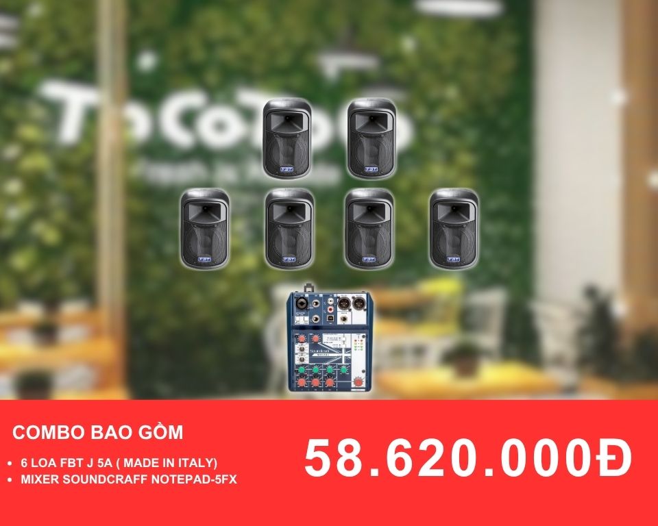 Combo cao cấp cho quán trà sữa 