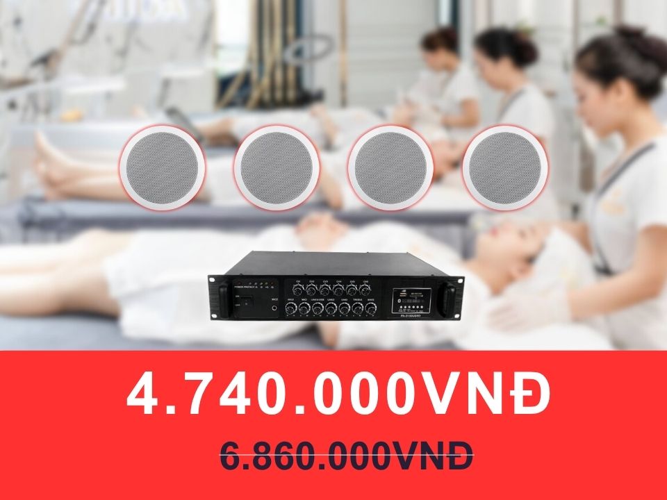 Gói combo cho spa dưới 100m2