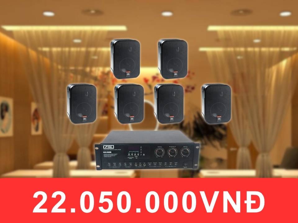 Loa treo tuờng JBL control 1 pro cho Spa diện tích 100-200m2