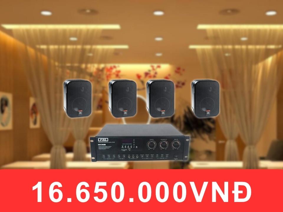 Loa treo tuờng JBL control 1 pro cho Spa diện tích 50-100m2