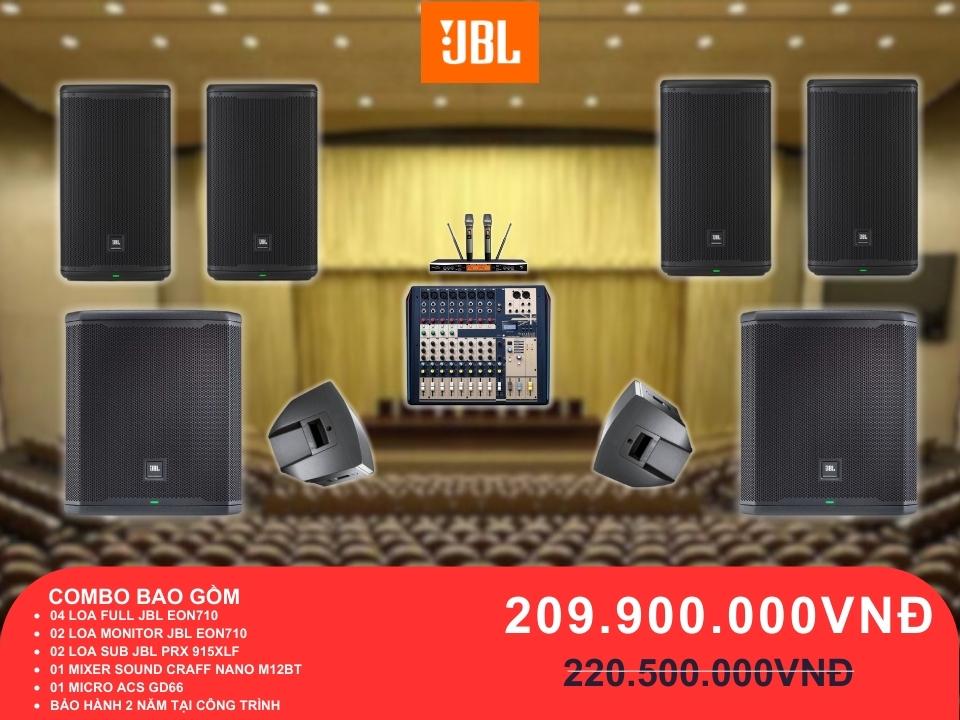 Loa FBT cho không gian hội trường từ 100-200m2