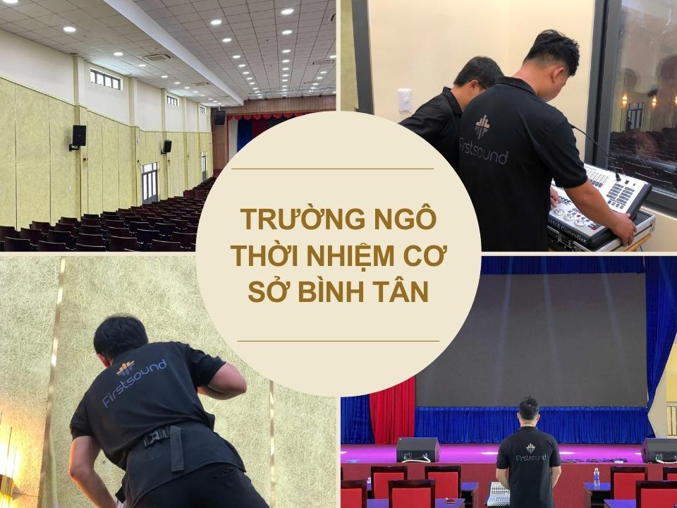 Loa cho hội trường Ngô Thời Nhiệm Bình Tân