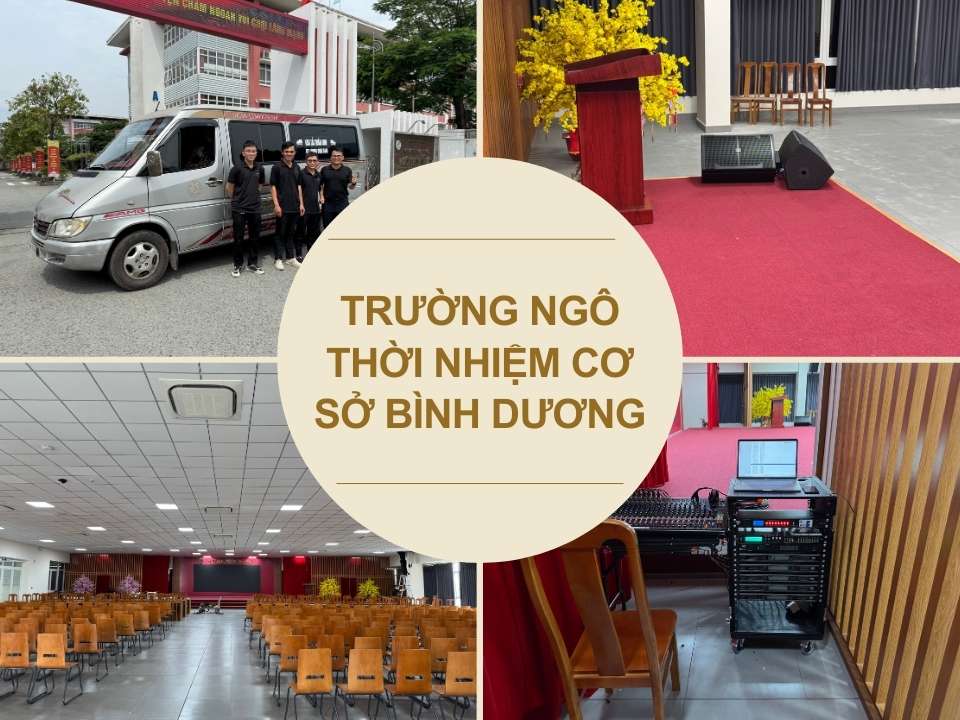 Loa cho hội trường Ngô Thời Nhiệm Bình Dương
