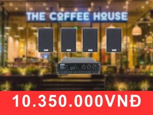 Gói combo âm thanh cho quán cafe dưới 100m2